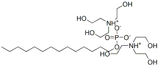 bis[tris(2-hydroxyethyl)ammonium] tetradecyl phosphate CAS#: 62763-70-6