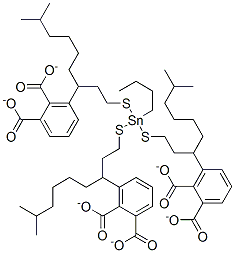 (butylstannylidyne)tris(thioethylene) triisooctyl triphthalate CAS#: 67939-28-0