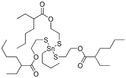 butyltris[[2-[(2-ethyl-1-oxohexyl)oxy]ethyl]thio]stannane CAS#: 67939-23-5
