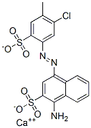 calcium 1-amino-4-[(5-chloro-4-methyl-2-sulphonatophenyl)azo]naphthalene-2-sulphonate CAS#: 65152-16-1
