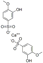 calcium bis(3-hydroxy-4-methoxybenzenesulphonate) CAS#: 7546-27-2