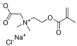 (carboxymethyl)[2-(methacryloyloxy)ethyl]dimethylammonium chloride, sodium salt CAS#: 66822-59-1