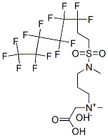 (carboxymethyl)dimethyl-3-[methyl[(3,3,4,4,5,5,6,6,7,7,8,8,8-tridecafluorooctyl)sulphonyl]amino]propylammonium hydroxide CAS#: 66008-71-7