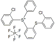 (chlorophenyl)[[(chlorophenyl)thio]phenyl]phenylsulphonium hexafluorophosphate(1-) CAS#: 68156-09-2