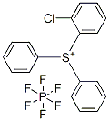 (chlorophenyl)diphenylsulphonium hexafluorophosphate(1-) CAS#: 68156-05-8