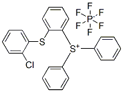 [[(chlorophenyl)thio]phenyl]diphenylsulphonium hexafluorophosphate(1-) CAS#: 68156-11-6