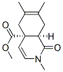 cis-4a,5,8,8a-Tetrahydro-4a-methoxycarbonyl-2,6,7-trimethyl-1(2H)-isoquinolone CAS#: 70569-66-3
