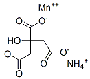 citric acid, ammonium manganese(2+) salt CAS#: 68039-18-9