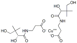copper(2+) (R)-N-(2,4-dihydroxy-3,3-dimethyl-1-oxobutyl)-beta-alaninate CAS#: 70581-71-4