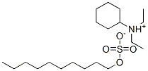 cyclohexyldiethylammonium decyl sulphate CAS#: 65121-83-7