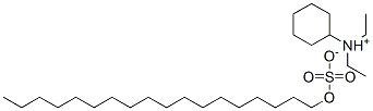 cyclohexyldiethylammonium octadecyl sulphate CAS#: 65151-82-8