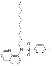 decyl-N-(8-quinolyl)-p-toluenesulphonamide CAS#: 65307-72-4