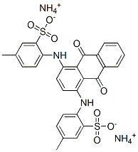 diammonium 4,4'-[(9,10-dihydro-9,10-dioxo-1,4-anthrylene)diimino]bis(toluene-3-sulphonate) CAS#: 67970-27-8