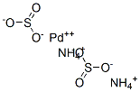 diammonium palladium(2+) disulphite CAS#: 68191-10-6