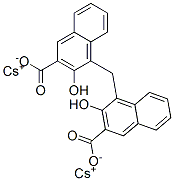 dicesium 4,4'-methylenebis[3-hydroxy-2-naphthoate] CAS#: 68226-93-7