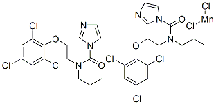 dichlorobis[N-propyl-N-[2-(2,4,6-trichlorophenoxy)ethyl]-1H-imidazole-1-carboxamide]manganese CAS#: 69192-23-0