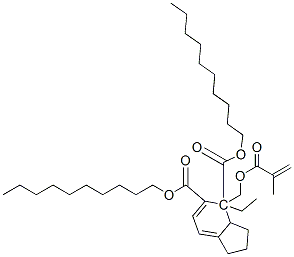 didecyl 2-ethyl-2-[[(2-methyl-1-oxoallyl)oxy]methyl]propane-1,3-diylphthalate CAS#: 68443-43-6