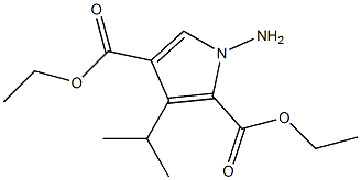 diethyl 1-aMino-3-isopropyl-1H-pyrrole-2,4-dicarboxylate CAS#: 651744-39-7