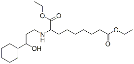 diethyl 2-[(3-cyclohexyl-3-hydroxypropyl)amino]nonanedioate CAS#: 65706-29-8