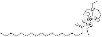 diethyl(2-hydroxyethyl)[2-[(1-oxooctadecyl)amino]ethyl]ammonium ethyl sulphate CAS#: 68443-92-5