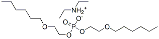 diethylammonium bis[2-(hexyloxy)ethyl] phosphate CAS#: 64051-24-7
