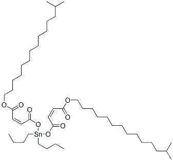 diisopentadecyl 4,4'-[(dibutylstannylene)bis(oxy)]bis[4-oxoisocrotonate] CAS#: 68299-23-0