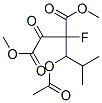 dimethyl 2-(1-acetyloxy-2-methyl-propyl)-2-fluoro-3-oxo-butanedioate CAS#: 6935-49-5