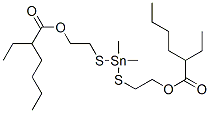 (dimethylstannylene)bis(thioethylene) bis(2-ethylhexanoate) CAS#: 67939-64-4