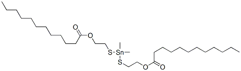(dimethylstannylene)bis(thioethylene) dilaurate CAS#: 68928-42-7