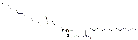 (dimethylstannylene)bis(thioethylene) dimyristate CAS#: 68928-48-3