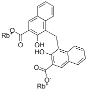dirubidium 4,4'-methylenebis[3-hydroxy-2-naphthoate] CAS#: 68226-94-8