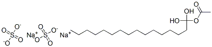 disodium 1-acetoxyhexadecanediol disulphate CAS#: 65166-24-7