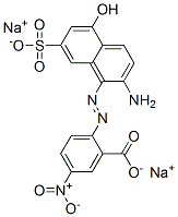 disodium 2-[(2-amino-5-hydroxy-7-sulphonato-1-naphthyl)azo]-5-nitrobenzoate CAS#: 67875-25-6