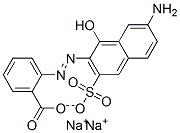 disodium 2-[(7-amino-1-hydroxy-3-sulphonato-2-naphthyl)azo]benzoate CAS#: 66214-42-4