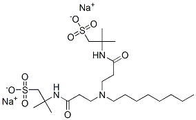 disodium 2,2'-[(octylimino)bis[(1-oxopropane-3,1-diyl)imino]]bis[2-methylpropanesulphonate] CAS#: 64062-76-6