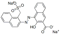 disodium 3-hydroxy-4-[[1-(sulphonatomethyl)-2-naphthyl]azo]-2-naphthoate CAS#: 68258-66-2