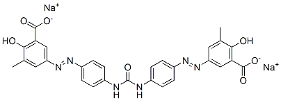 disodium 3,3'-[carbonylbis(imino-p-phenyleneazo)]bis[6-hydroxy-5-methylbenzoate] CAS#: 66256-74-4