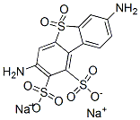 disodium 3,7-diaminodibenzothiophenedisulphonate 5,5-dioxide CAS#: 71477-14-0