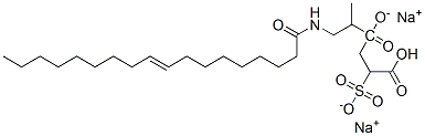disodium 4-[1-methyl-2-[(1-oxooctadec-9-enyl)amino]ethyl] 2-sulphonatosuccinate CAS#: 67815-88-7