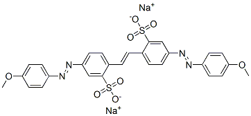 disodium 4,4'-bis[(4-methoxyphenyl)azo]stilbene-2,2'-disulphonate CAS#: 65036-69-3