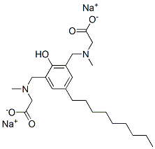 disodium N,N'-[(2-hydroxy-5-nonylphen-1,3-ylene)bis(methylene)]bis[N-methylaminoacetate] CAS#: 62568-43-8