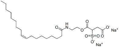 disodium (Z)-[2-[(1-oxooctadec-9-enyl)amino]ethyl] 2-sulphonatosuccinate CAS#: 68479-64-1