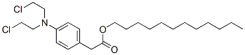dodecyl 2-[4-[bis(2-chloroethyl)amino]phenyl]acetate CAS#: 66232-27-7