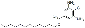 dodecyl 4-chloro-3,5-diaminobenzoate CAS#: 68599-63-3