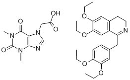drotavarine-theophylline-7-acetate CAS#: 61954-97-0