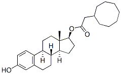 estra-1,3,5(10)-triene-3,17beta-diol 17-(cyclooctaneacetate) CAS#: 66791-46-6