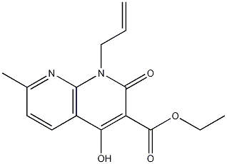 ethyl 1-allyl-4-hydroxy-7-methyl-2-oxo-1,2-dihydro-1,8-naphthyridine-3-carboxylate CAS#: 69407-71-2