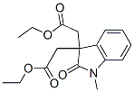 ethyl 2-[3-(ethoxycarbonylmethyl)-1-methyl-2-oxo-indol-3-yl]acetate CAS#: 7145-09-7