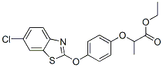 ethyl 2-[4-[(6-chlorobenzothiazol-2-yl)oxy]phenoxy]propionate CAS#: 66441-11-0