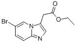 ethyl 2-(6-bromoH-imidazo[1,2-a]pyridin-3-yl)acetate CAS#: 603311-76-8